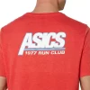 UNISEX ASICS SMSB 1977 RUN CLUB KURZARM-T-SHIRT