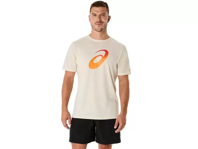 UNISEX KURZARM T-SHIRT MIT FARBVERLAUF UND SPIRALE