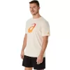 UNISEX KURZARM T-SHIRT MIT FARBVERLAUF UND SPIRALE