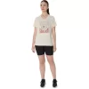 V-Ausschnitt mit Sonnenblumen-Slogan für Damen