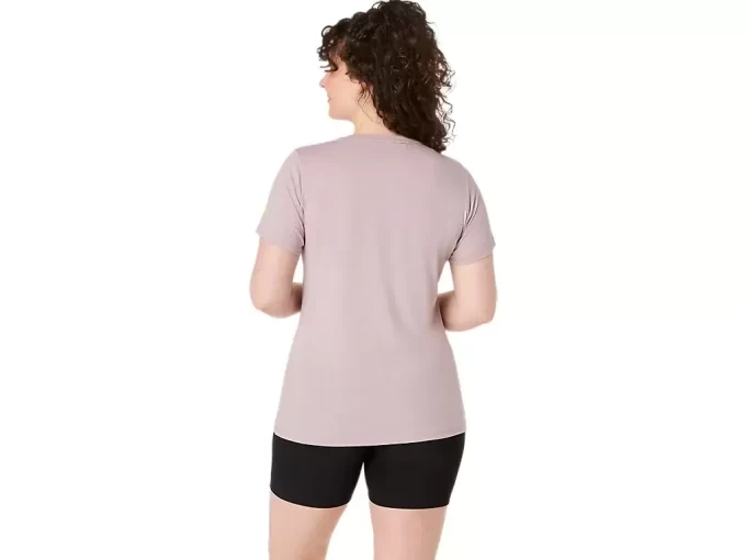 V-Ausschnitt mit Sonnenblumen-Slogan für Damen