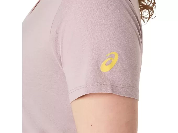 V-Ausschnitt mit Sonnenblumen-Slogan für Damen