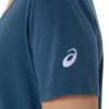 V-Ausschnitt mit Sonnenblumen-Slogan für Damen