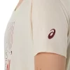 V-Ausschnitt mit Sonnenblumen-Slogan für Damen